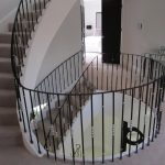 Bespoke hand railing system for a high end property in London.