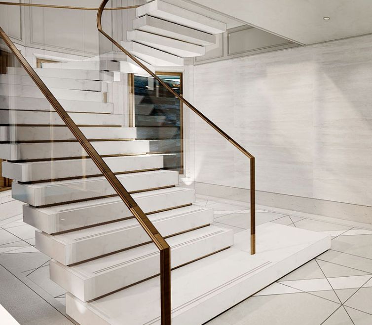 Architectural Steelwork Staircase
