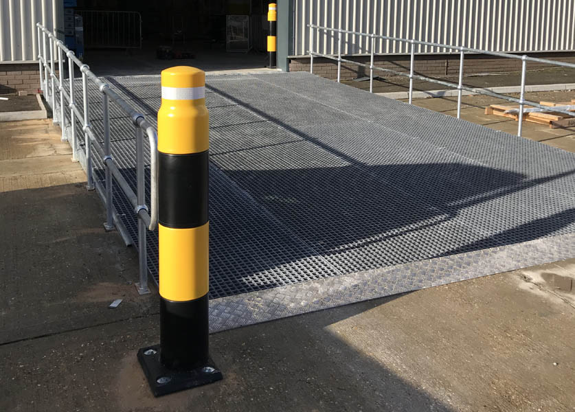 Secondary Steelwork walkways, ramps, or industrial platforms