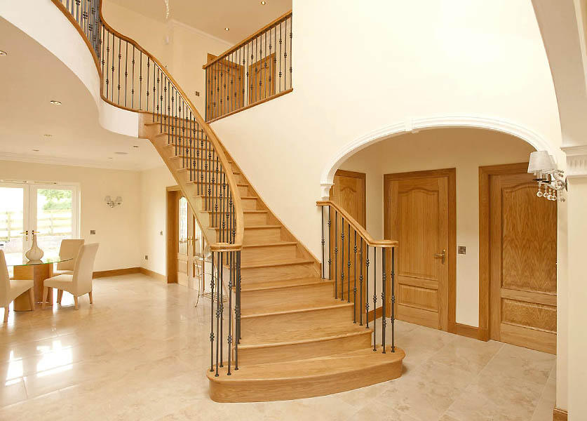 Architectural Staircases is mild steel, stainless steel, integrated timber or glass