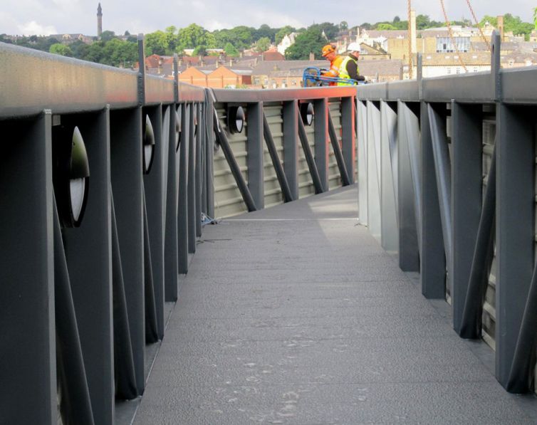 Pedestrian Foot Bridge, Bailey Hall Rd