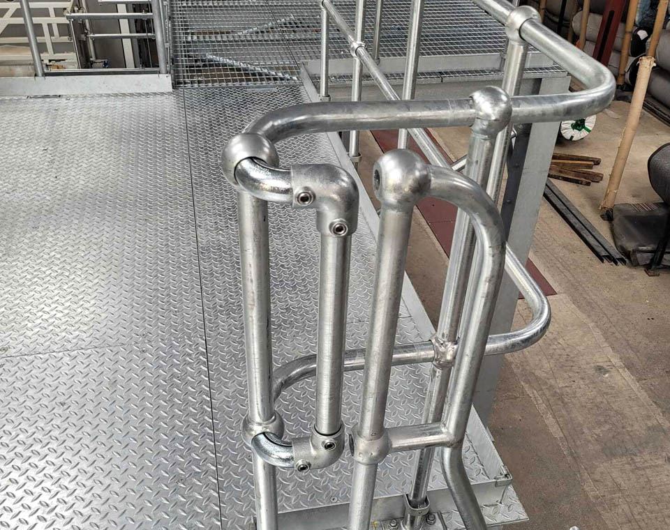 Steel Platforms & Walkway, Phoenox Textiles